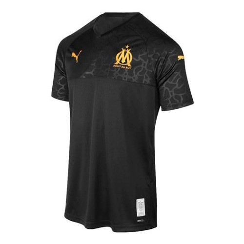 Camiseta Marsella Replica Tercera Ropa 2019/20 Negro